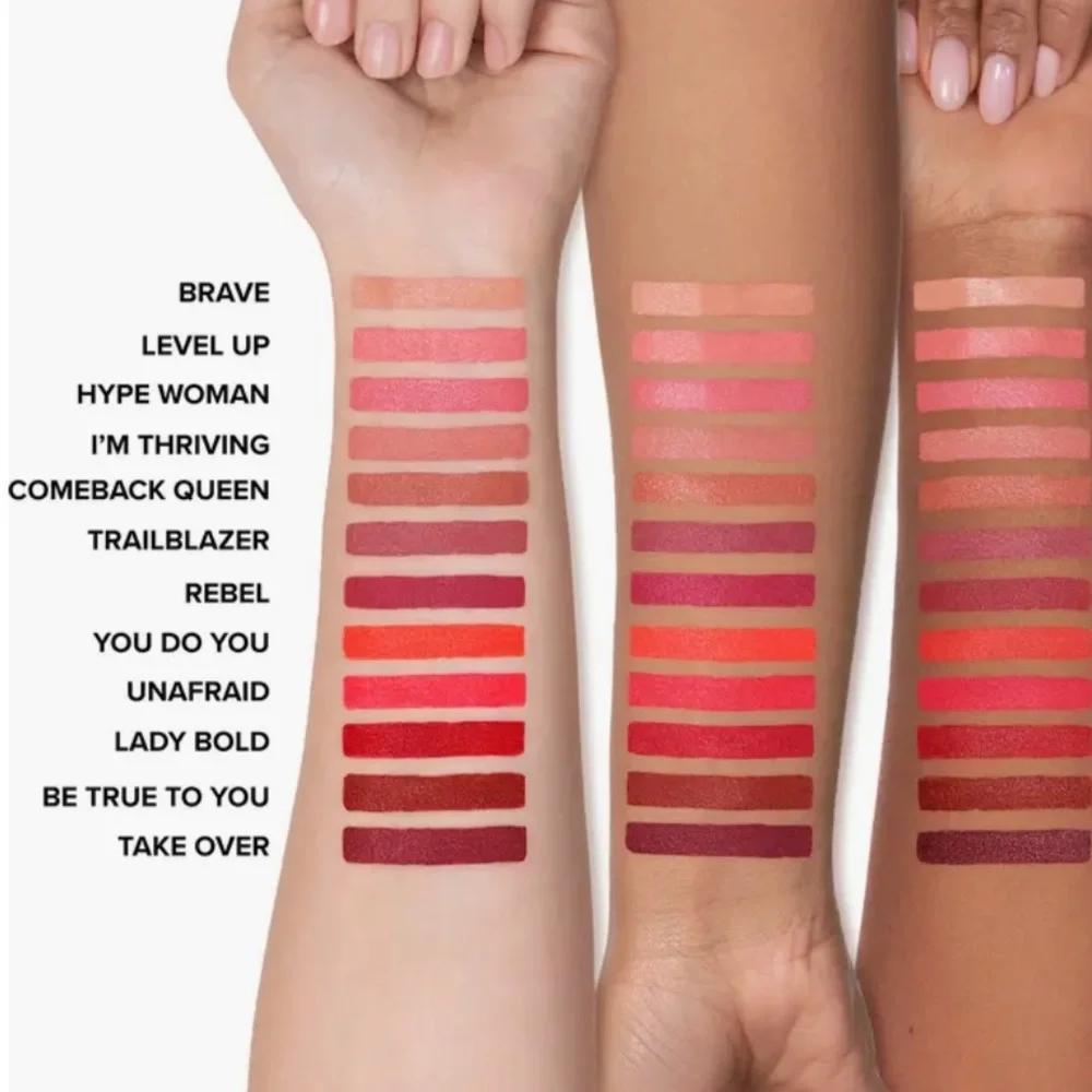 Too Faced‎ NIB Comeback Queen Lady Bold Em-Power Pigment Lipstick